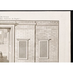 Gravure de 1844 - Porte orientale du Temple - 3