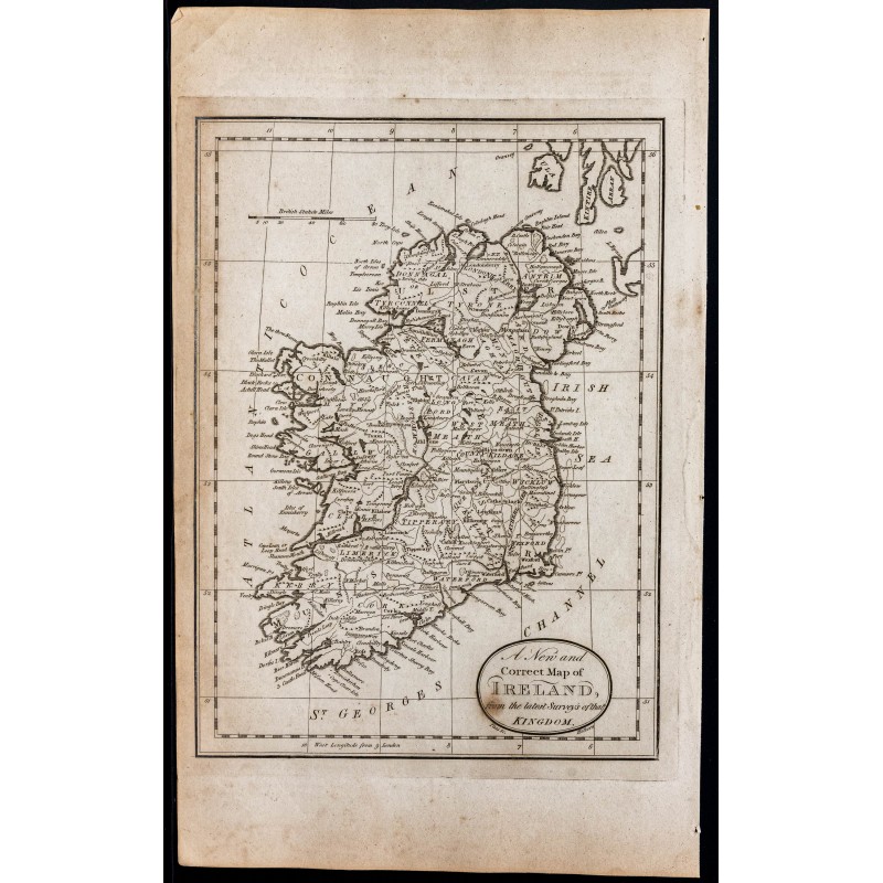 1800 Carte De L Irlande