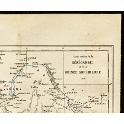 Gravure de 1884 - Sénégambie et Guinée supérieure - 3