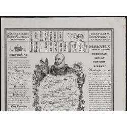 Gravure de 1842 - Dordogne & Doubs - 3