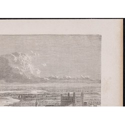 Gravure de 1865 - Bratislava (Slovaquie) - 3