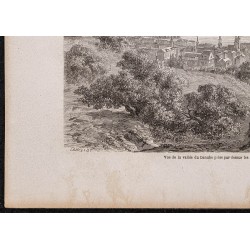 Gravure de 1865 - Bratislava (Slovaquie) - 4