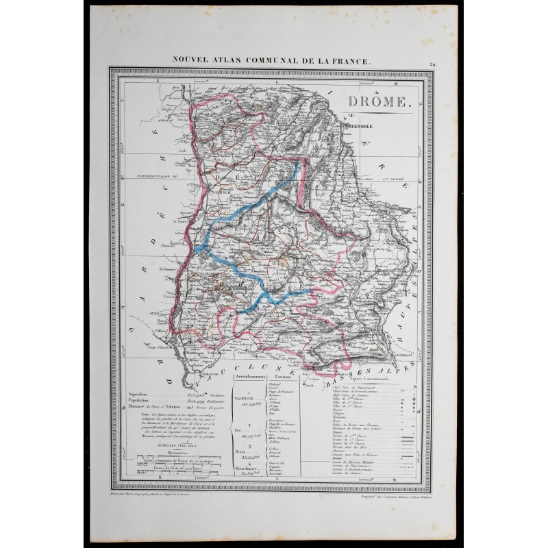 1854 - Département de la Drôme 