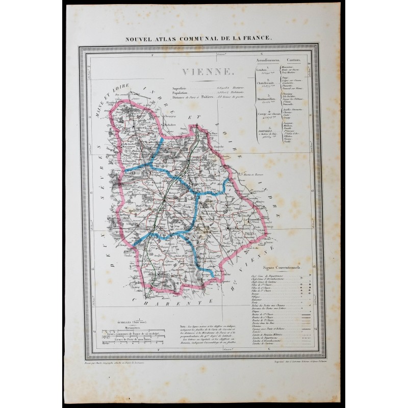 1854 - Département de la Vienne 