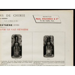 1890 - Expériences avec l'oxygène 