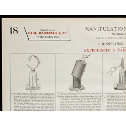 1890 - Expériences à faire avec le chlore 