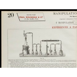 1890 - Expériences à faire avec le chlore 