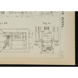 1906 - Plan de locomotive électrique 