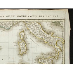 1802 - Carte Occidentale de l'Empire Romain 