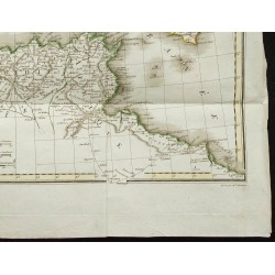 1802 - Carte Occidentale de l'Empire Romain 