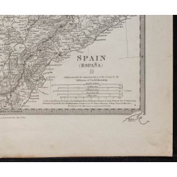 1831c - Carte de l'Espagne 