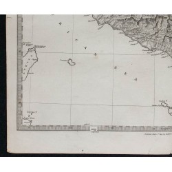 1830c - Carte de Italie antique et Sicile 