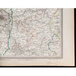 1855 - Carte des environs de Paris 