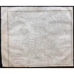 1840 - Carte de l'Amérique septentrionale 
