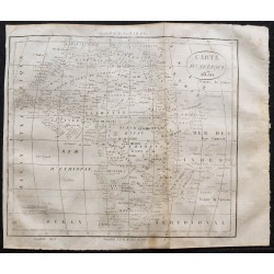 1840 - Carte d'Afrique 