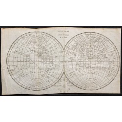 1840 - Carte du monde 