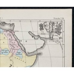 1874 - Carte politique de l'Afrique 