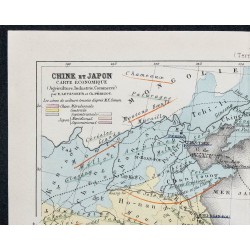 1874 - Carte de la Chine et du Japon 