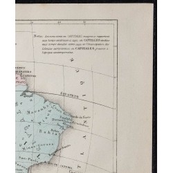 1874 - Carte politique de l'Amérique du Sud 