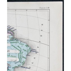 1874 - Carte économique de l'Amérique du Sud 