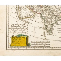 Gravure de 1809 - Carte de l'Asie - 5