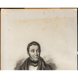 Gravure de 1838 - Portrait de Crespel-Dellisse - 2